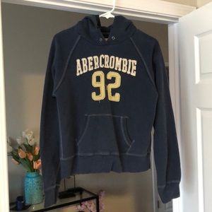Abercrombie and Fitch navy hoodie